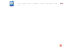 Tablet Screenshot of golfehotelsxm.com